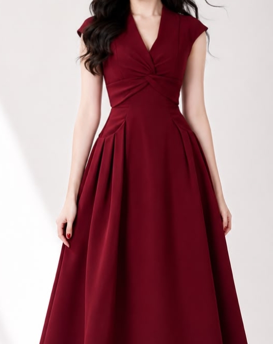 5140 Odelette Grace Midi Dress 