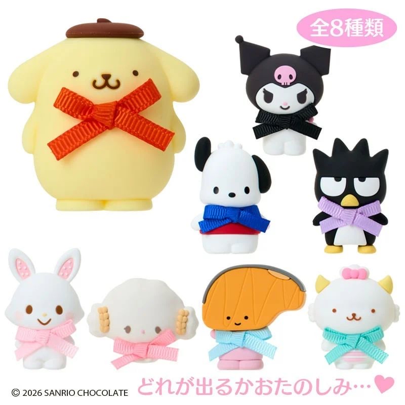 日本直送Sanrio 2026大賞系列公仔/扣針盲盒（隨機抽出