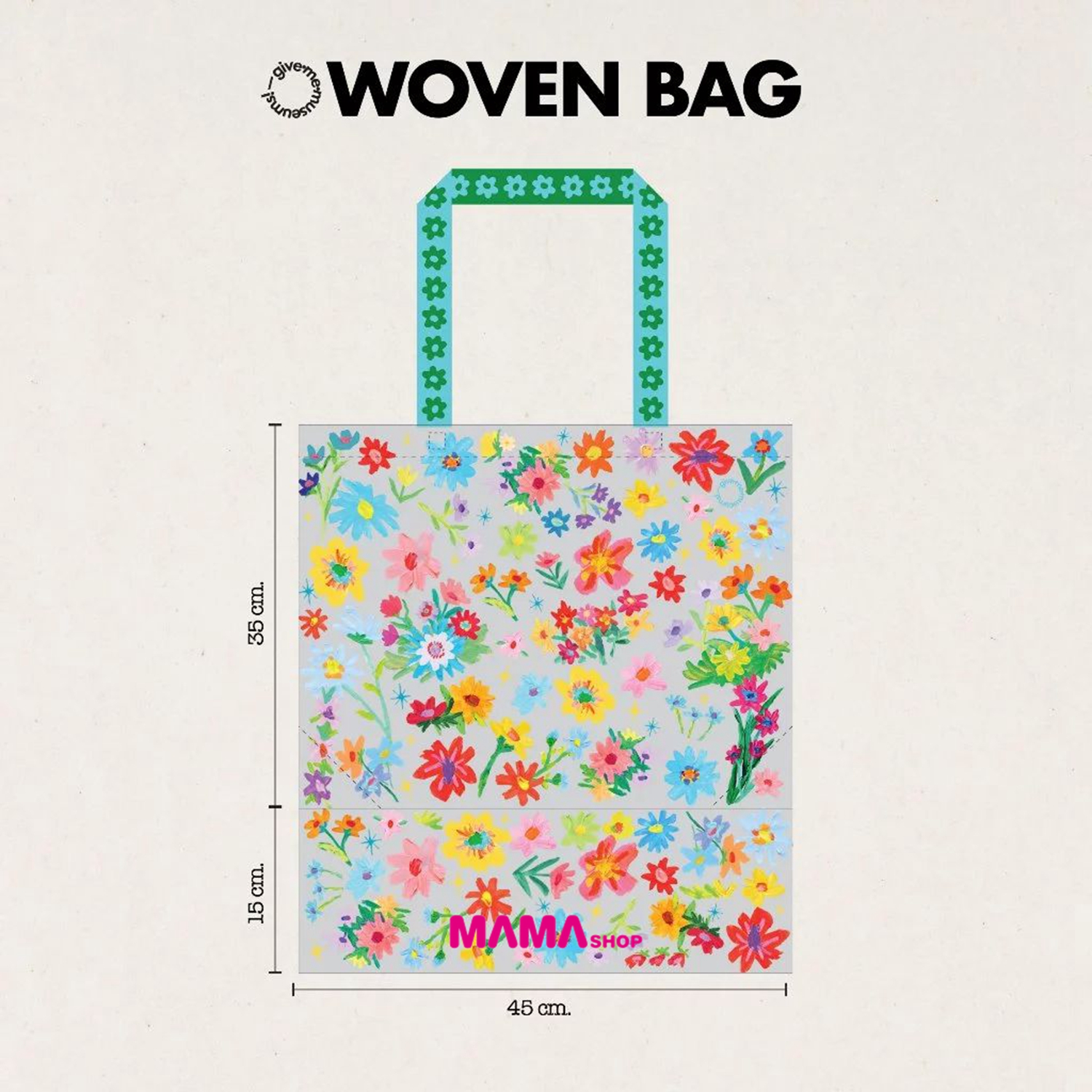泰國直送花花Woven Bag