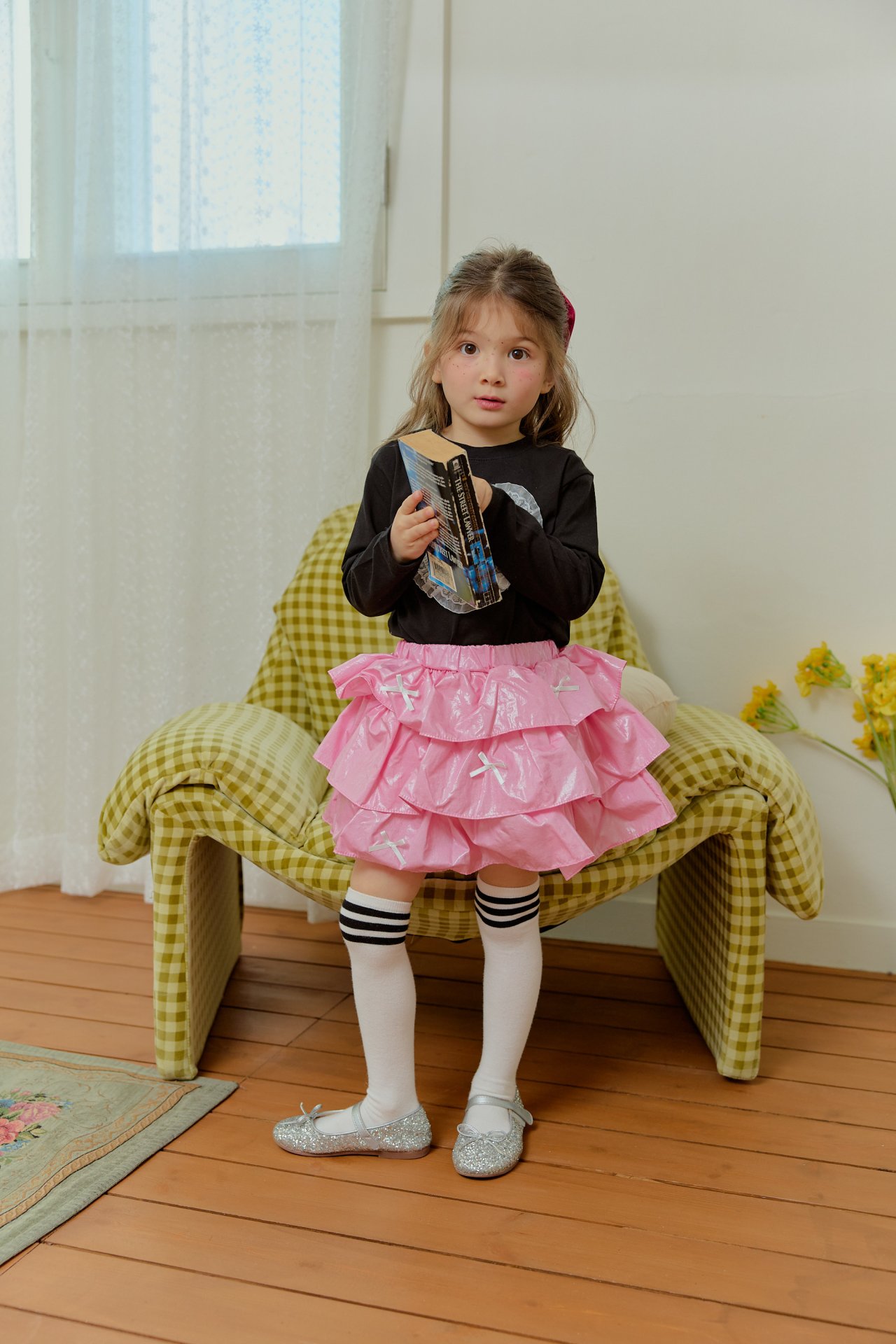 蝴蝶結🎀 蛋糕短裙