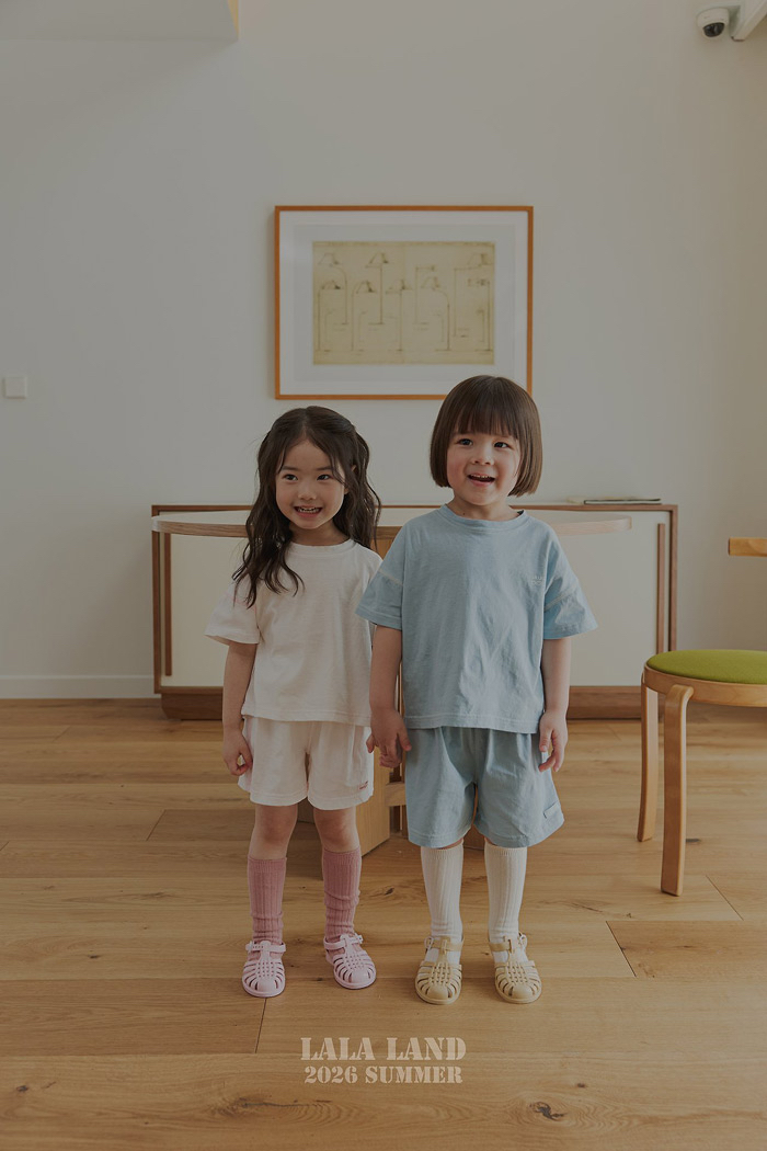 🇰🇷Lalaland kids tee/短褲