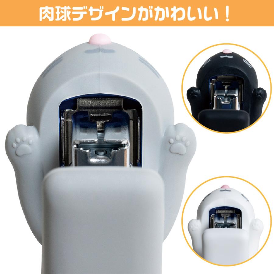 🔥🔥【日本直送《MAX》矽膠貓咪造型釘書機】