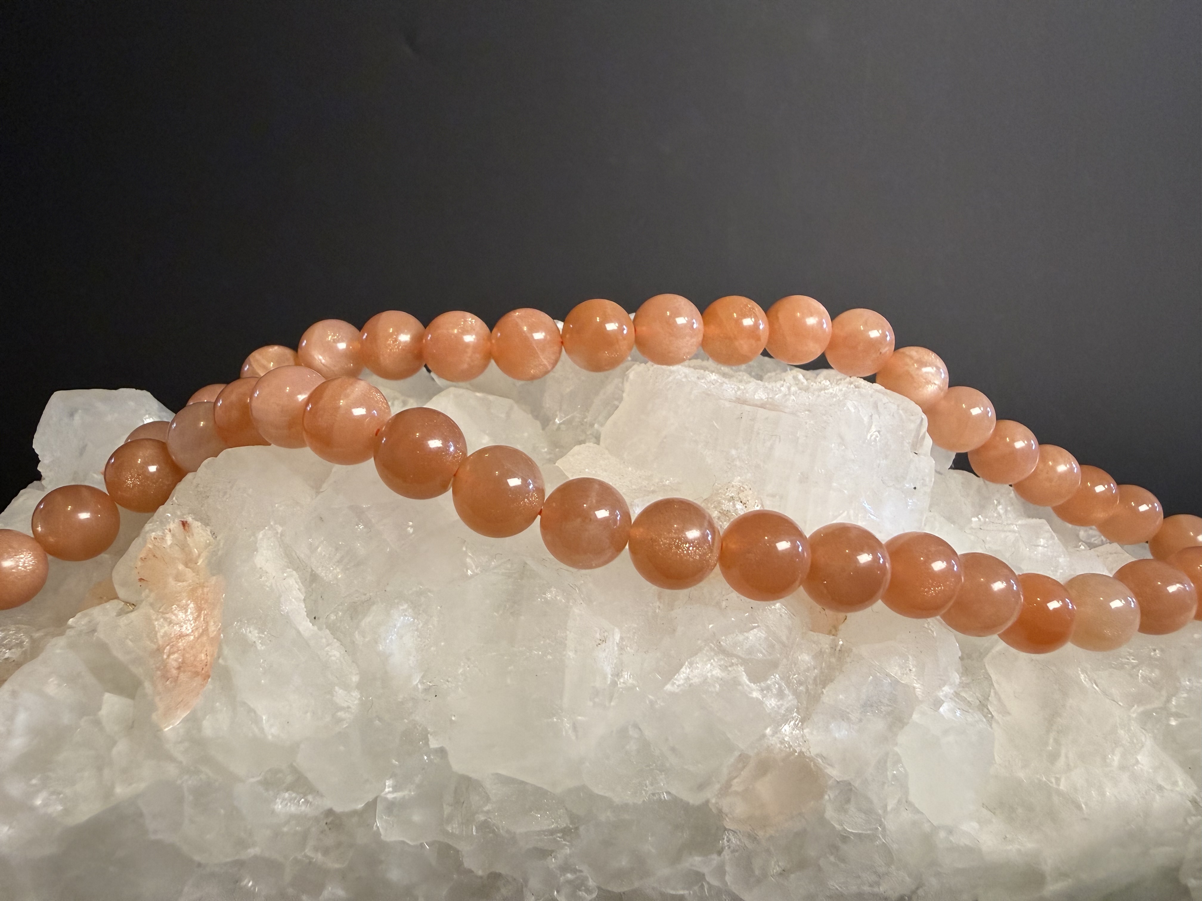 太陽石手串｜Sunstone Bracelet｜9–10mm
