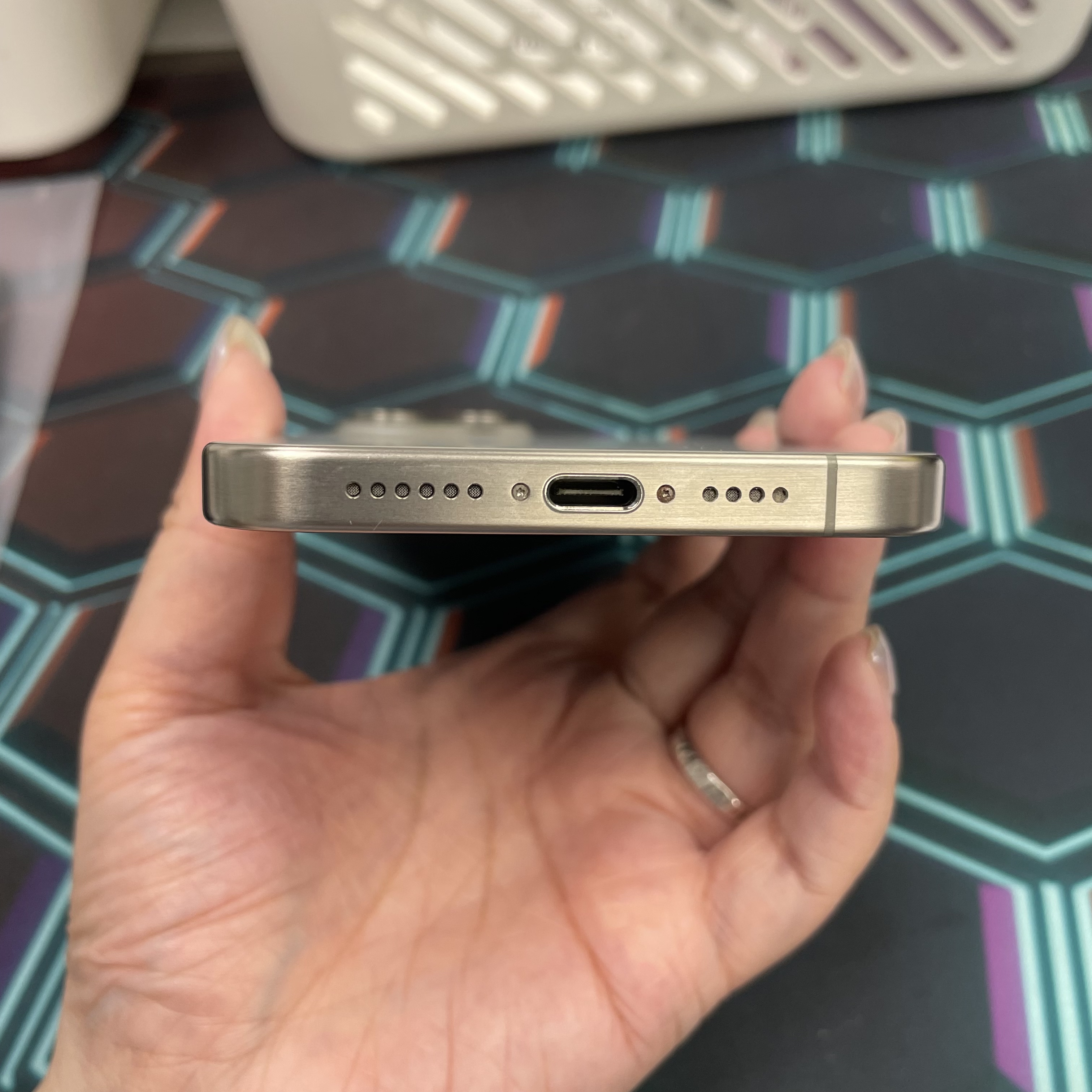 *7271 15 Pro max 勁靚機 512GB 電77 原色 gray