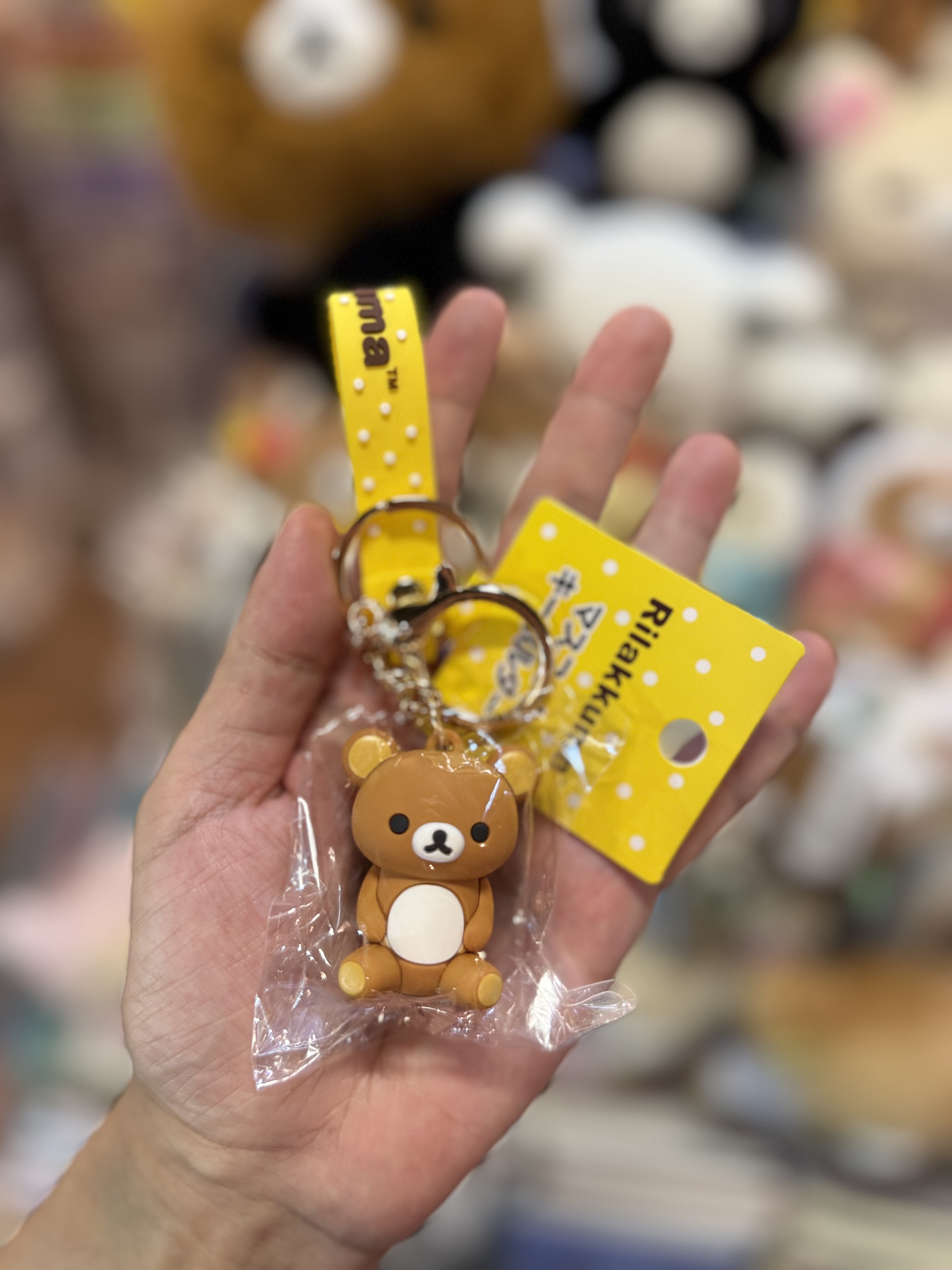 《現貨》全新rilakkuma Pvc匙扣