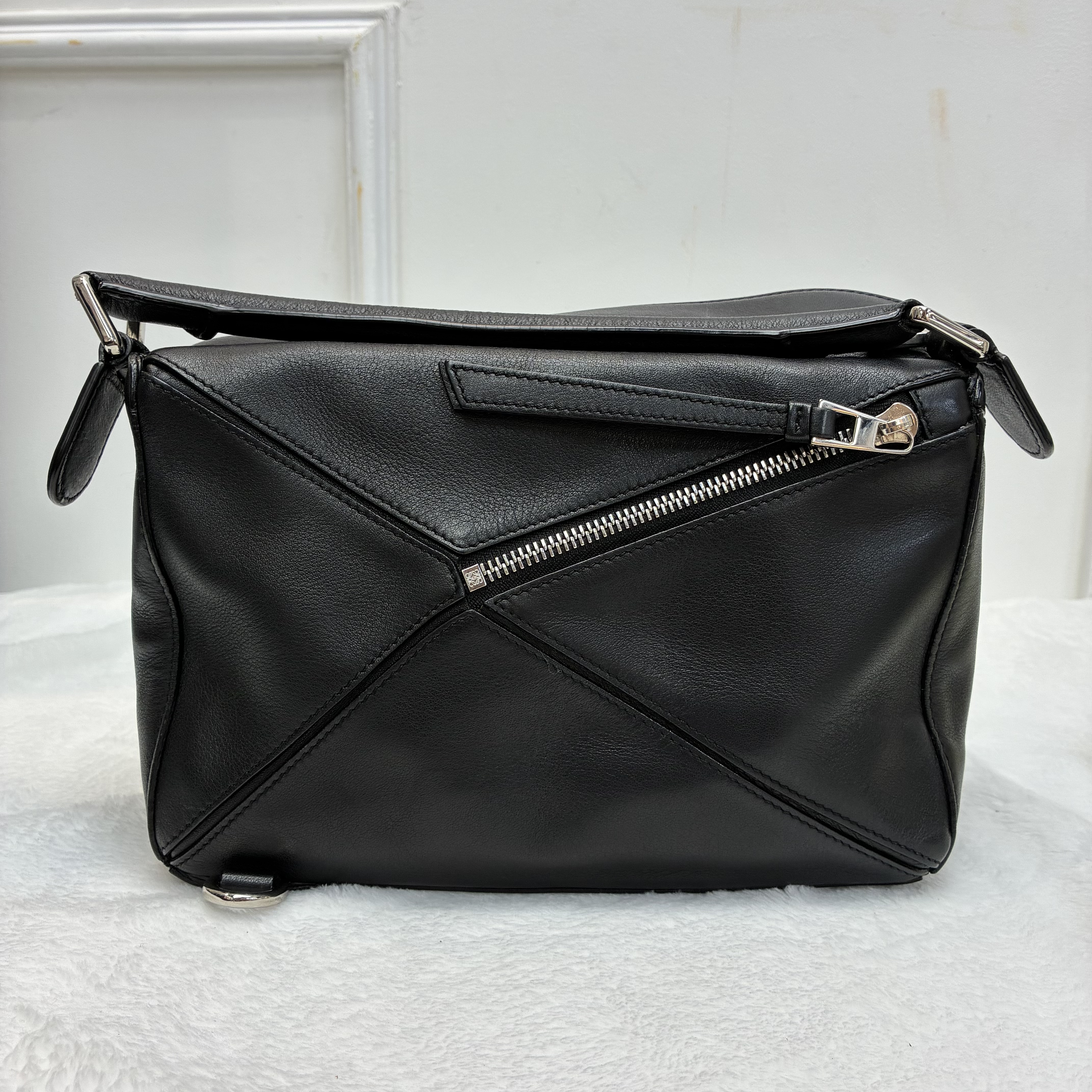 Loewe puzzle bag百搭黑色
