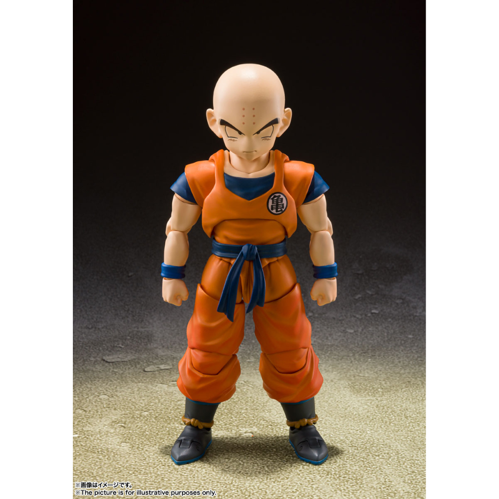 INCOMING SHF Dragon Ball Z Krillin Earth's Strongest Man Reissue