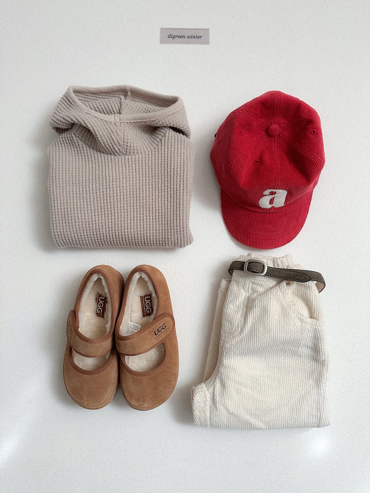 Digreen | Waffle Hoodie