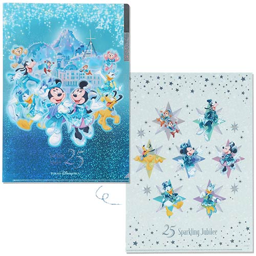 預訂 東京迪士尼限定 Sparkling Jubilee 貼紙 File set Memo pad set 