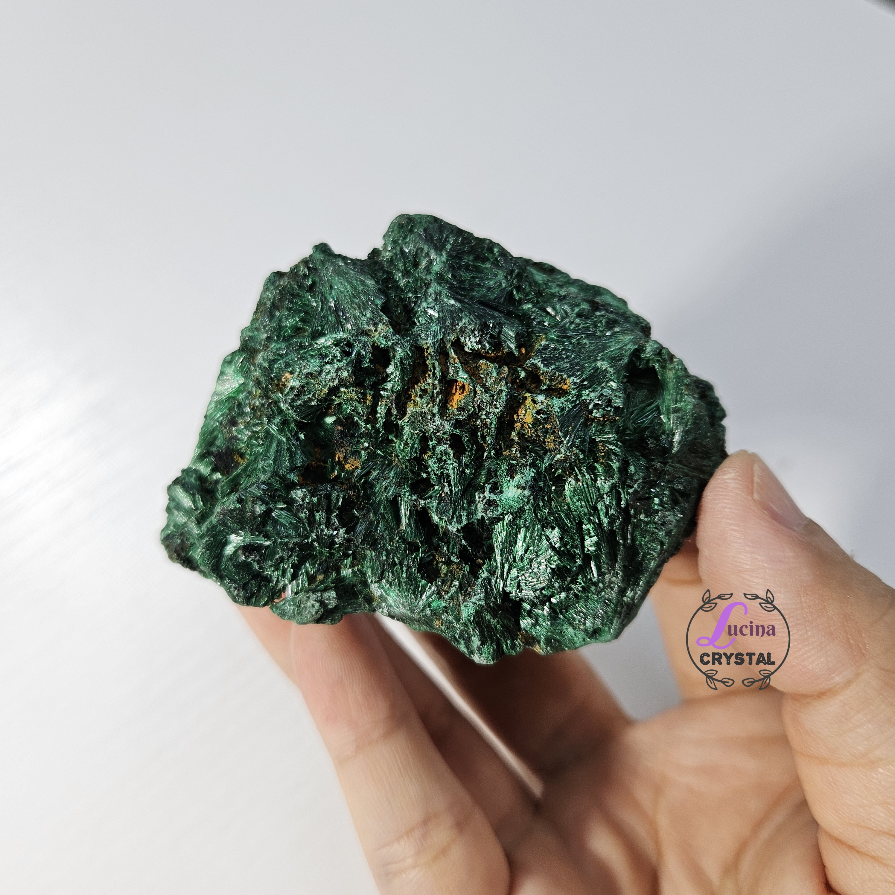 (Co#LC8550) 孔雀石原礦石/Malachite Raw Stone
