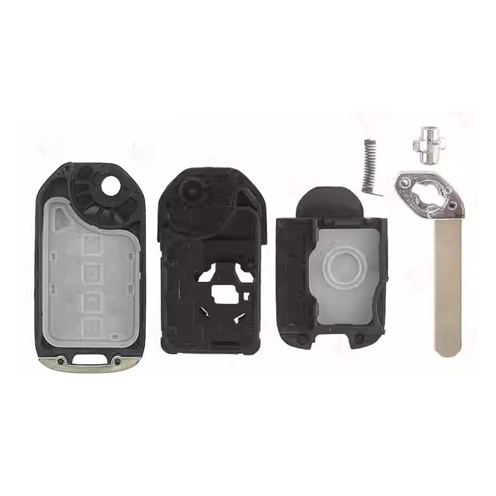 適用本田折疊鑰匙殼 本田凌派折疊殼A款-3鍵 UA0554