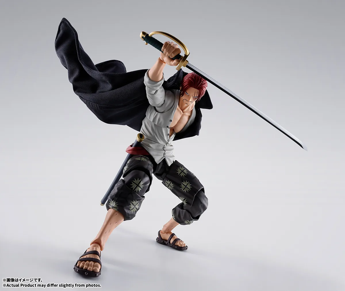 (預訂訂金 $200) (總價 $415) Bandai S.H.Figuarts 海賊王 紅髮 撒古斯 -馬林福特頂上決戰- (行版) SHF One Piece Shanks 