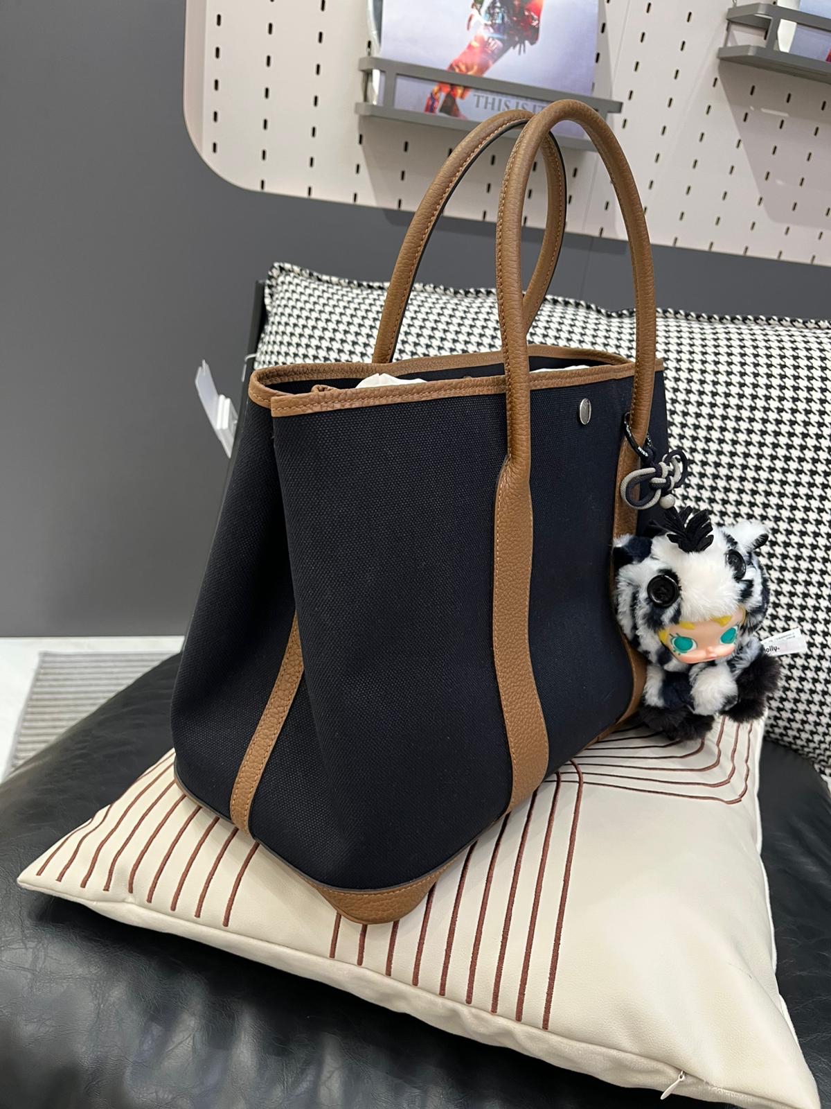 Hermes garden party 36,STAMP Z 100%Authentic ,99%new ✅dust bag 