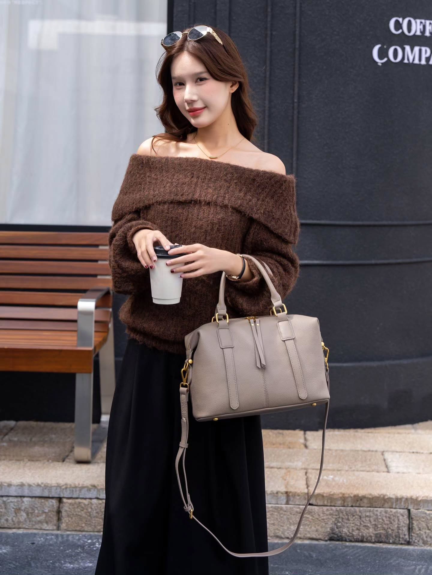 8705# 🆕新款波士顿手提包🇨🇳