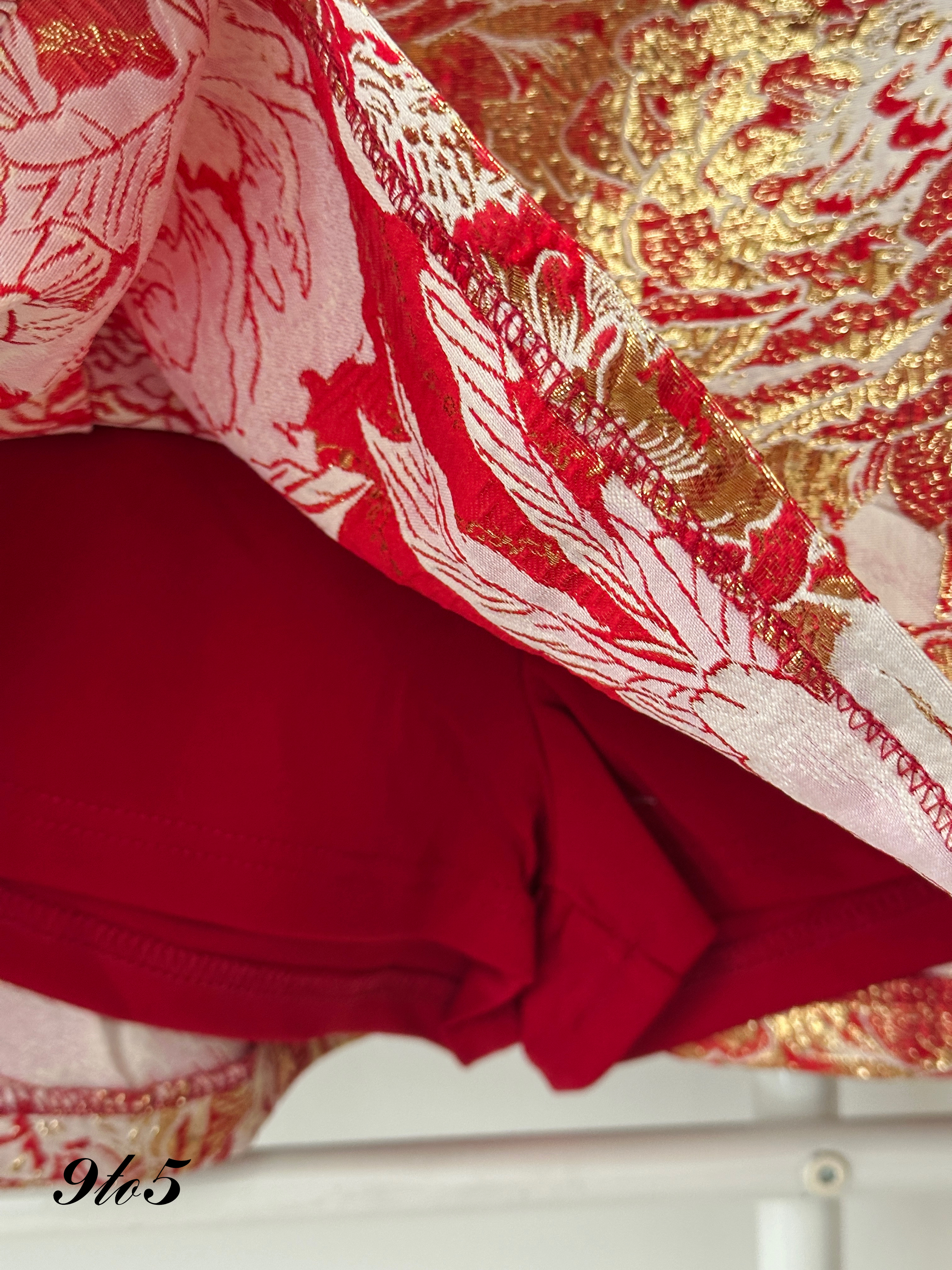 D2320 Sleeveless Cheongsam Matching Set - 3 Colors