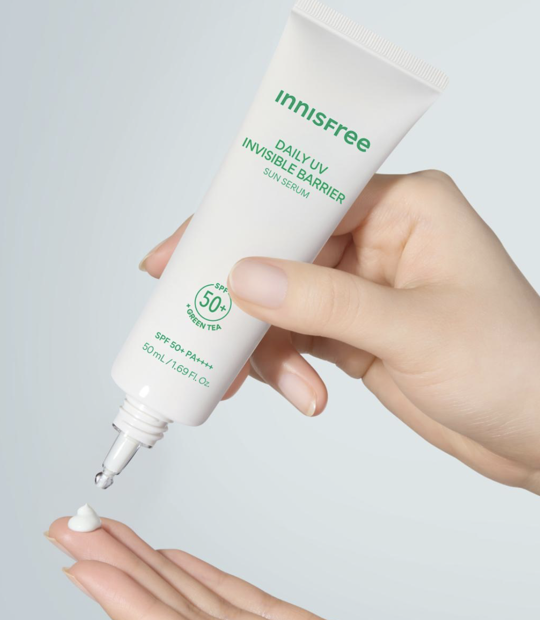 韓國 innisfree X Toy Story 保濕水分屏障 精華防曬 + 送人氣角色鎖匙扣 （隨機）｜Daily UV Dewy Barrier Sun Serum 
