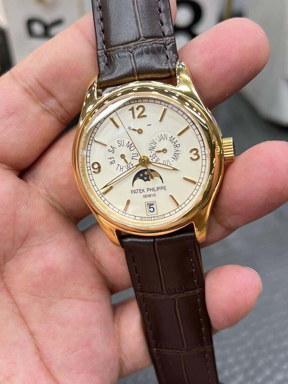 百达翡丽多功能复杂功能月相版/42mm/搭载西铁城9015改9100全自动机械🚀