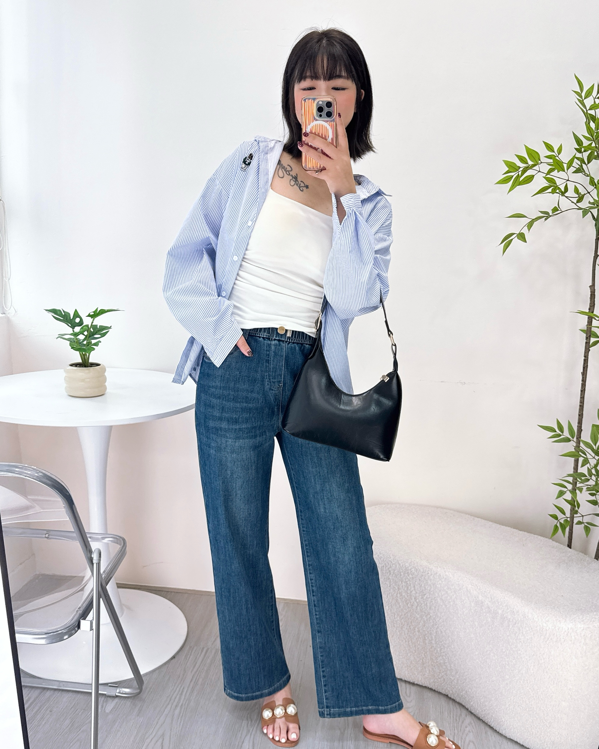 全橡筋腰超彈小闊薄牛