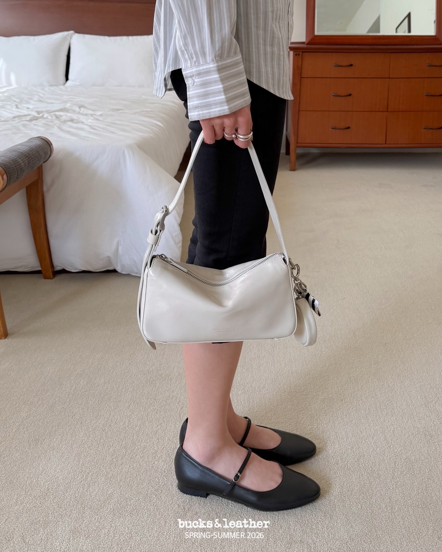  【26SS】預訂_Ready Bag By Bucks & leather