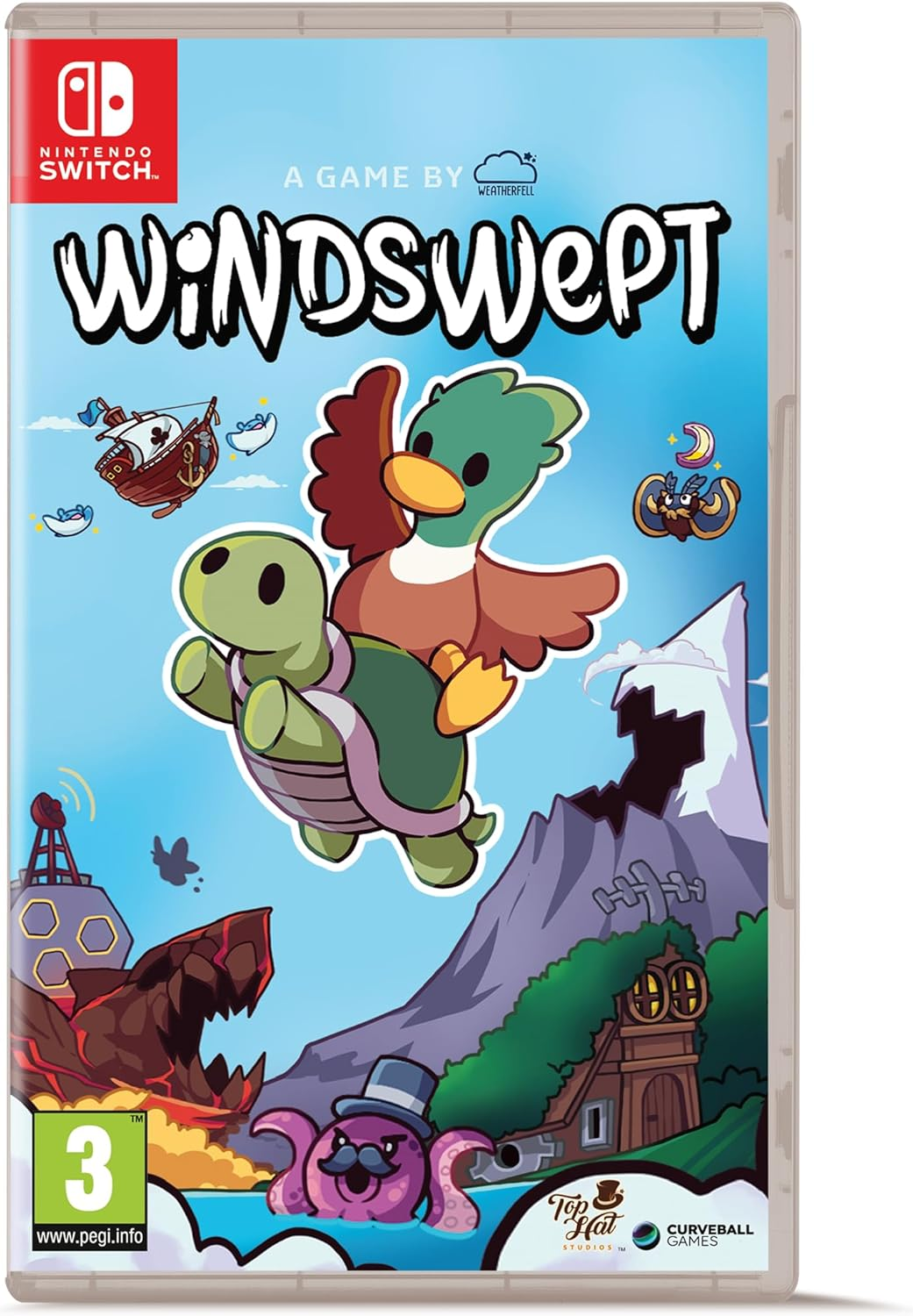 NSW 隨風飄蕩 Windswept 中/英/日文  (英文封面) NSW-3924