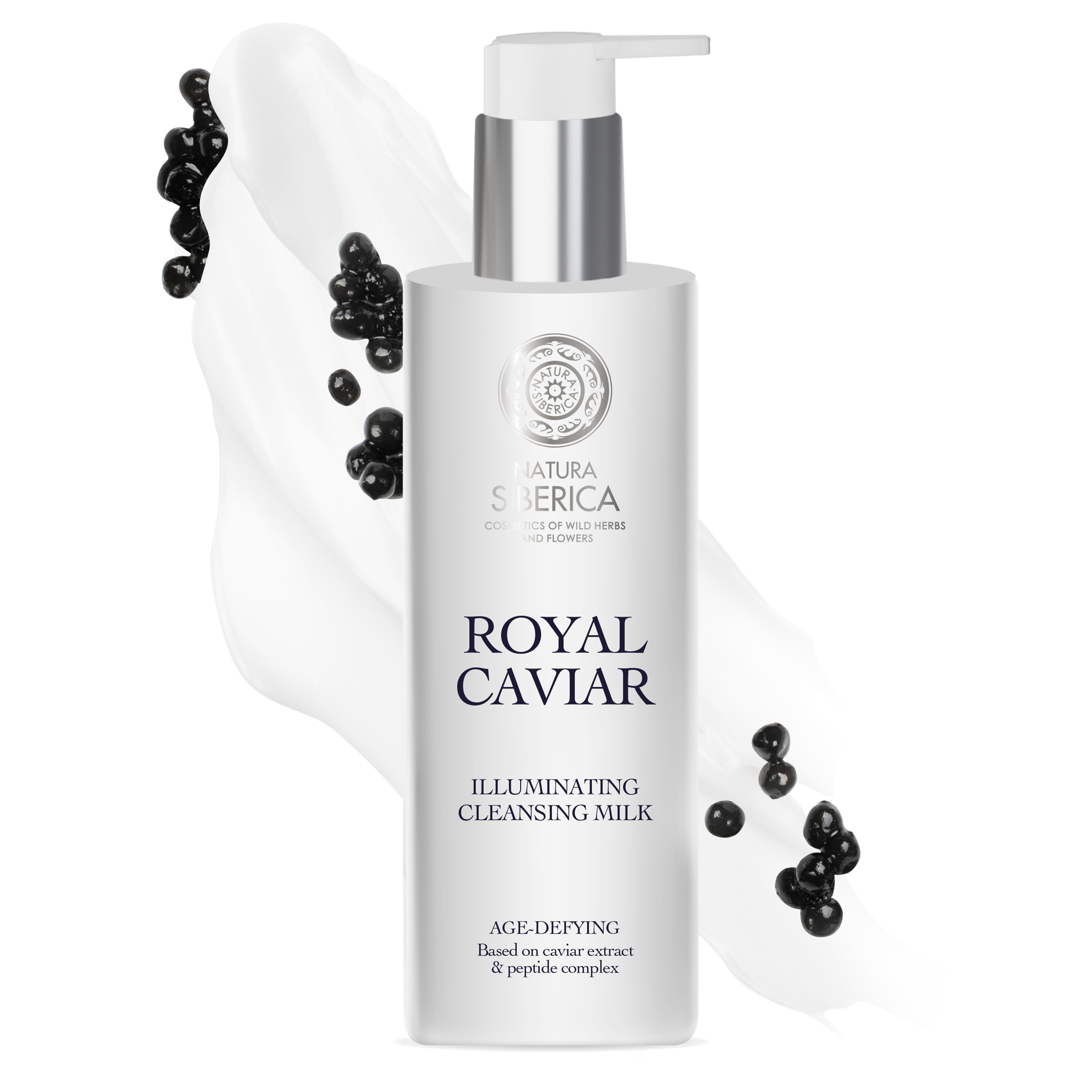 CAVIAR-C1 Royal Beluga黑魚子+胜肽膠原緊緻潔面乳200ml 