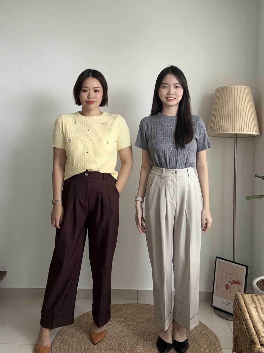 T4091 Tulips Knit Top - 4 Colors 