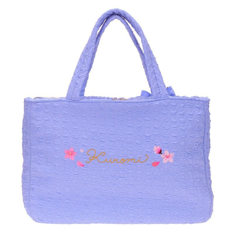 Kuromi 粗繩手挽袋 (大)(9-8338-1）