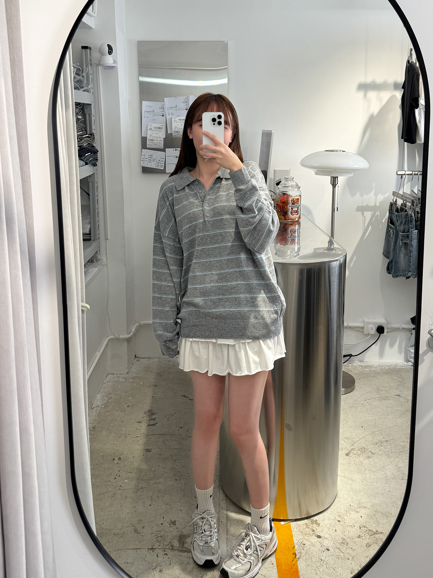 𝐂𝐨𝐥𝐥𝐚𝐫𝐞𝐝 𝐬𝐭𝐫𝐢𝐩𝐞𝐝 𝐤𝐧𝐢𝐭 𝐭𝐨𝐩