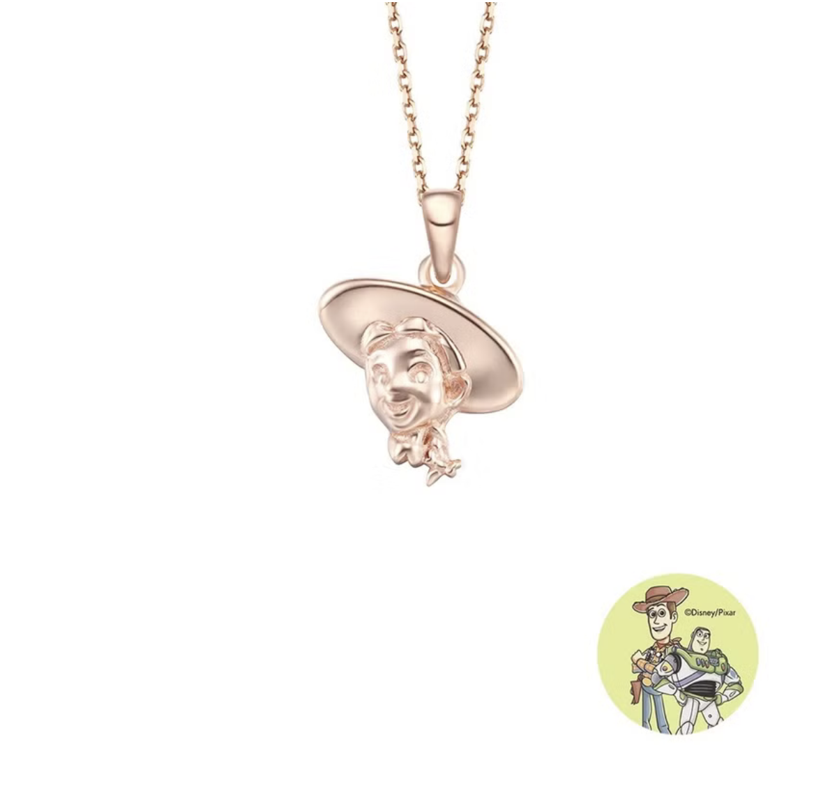 📦訂購 台灣代購 Disney 迪士尼 Toy Story 反斗奇兵 Jessie 翠絲 銀製頸鏈