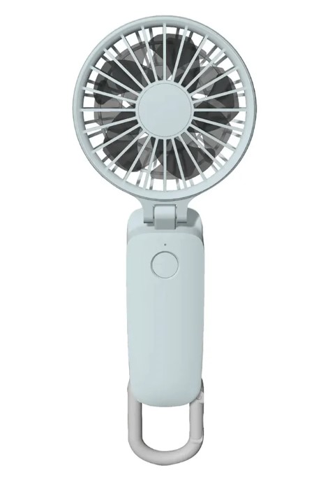 日本Rhythm 第三代掛鉤式雙葉手提風扇