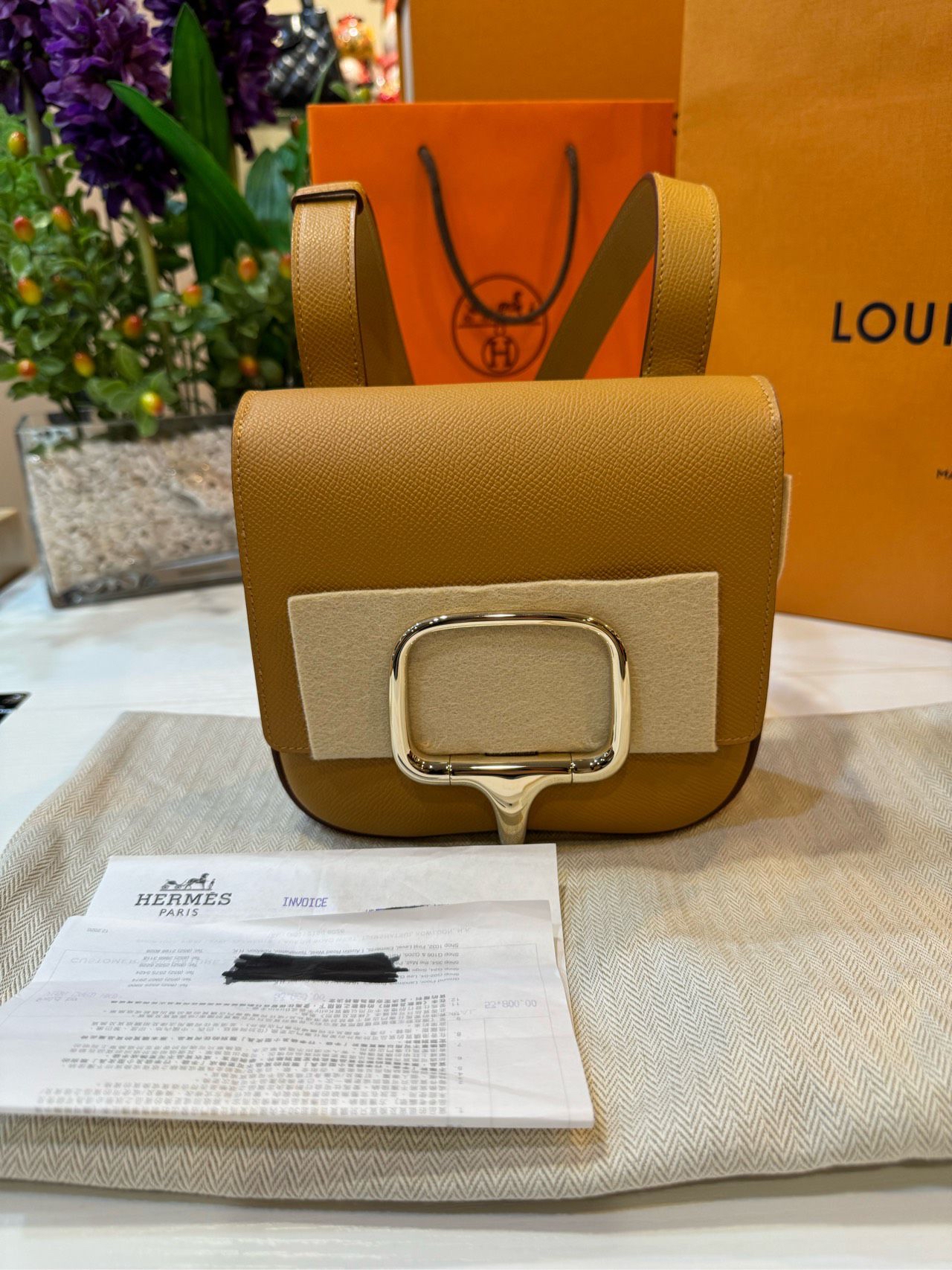 Pre-owned Hermes Della Cavalleria bag