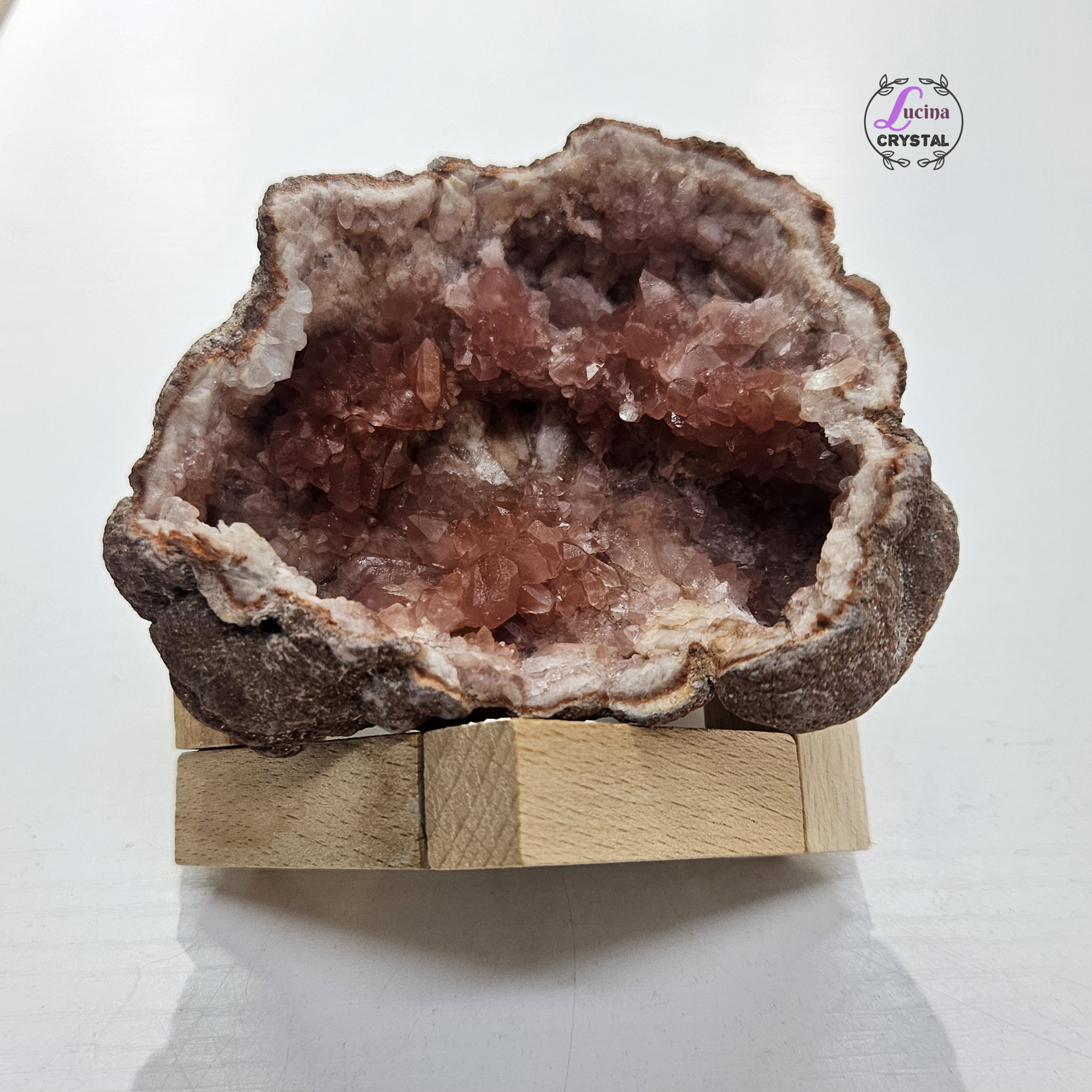 (Co#LC8552) 粉紅紫晶洞/𝘗𝘪𝘯𝘬 𝘈𝘮𝘦𝘵𝘩𝘺𝘴𝘵