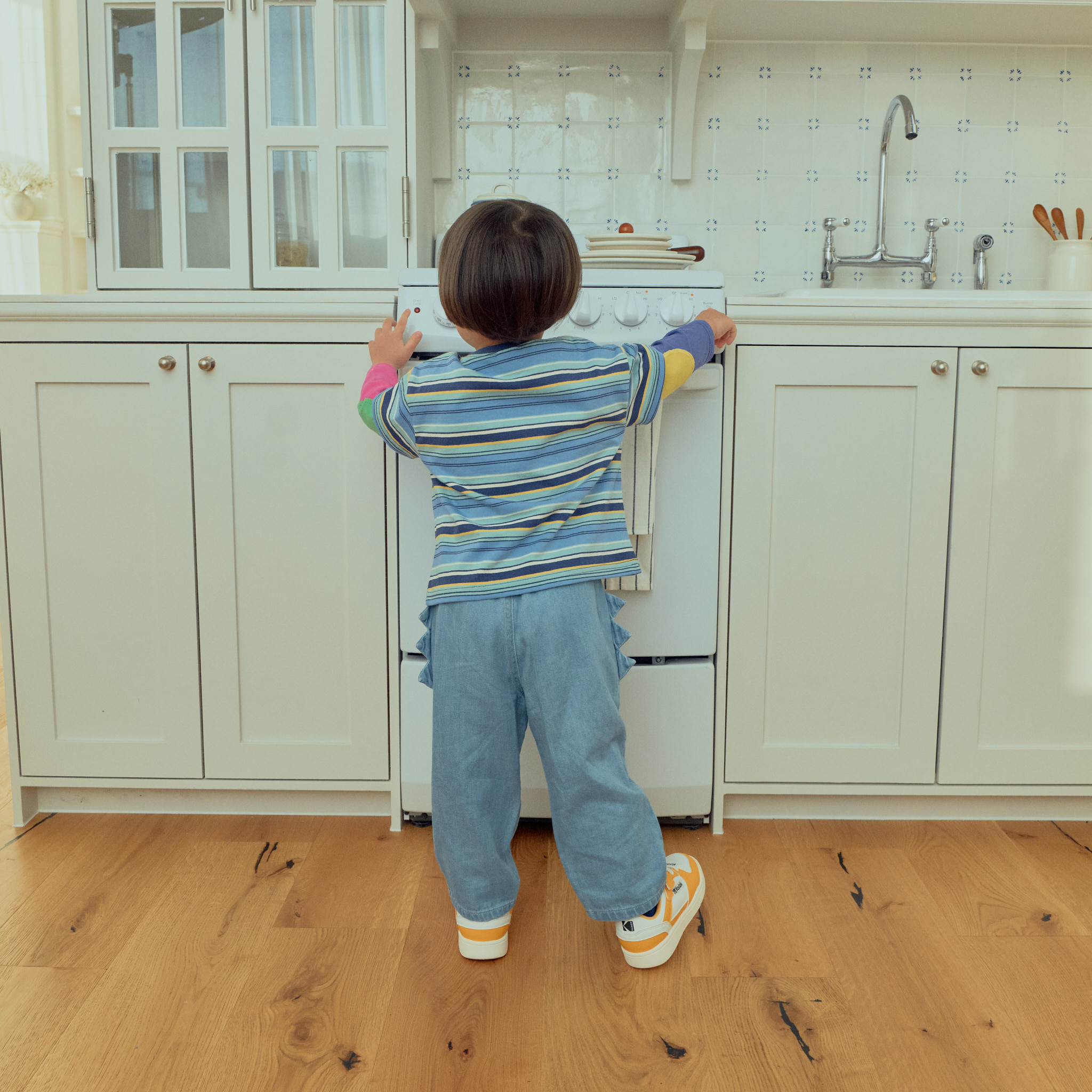 立體恐龍牛仔褲