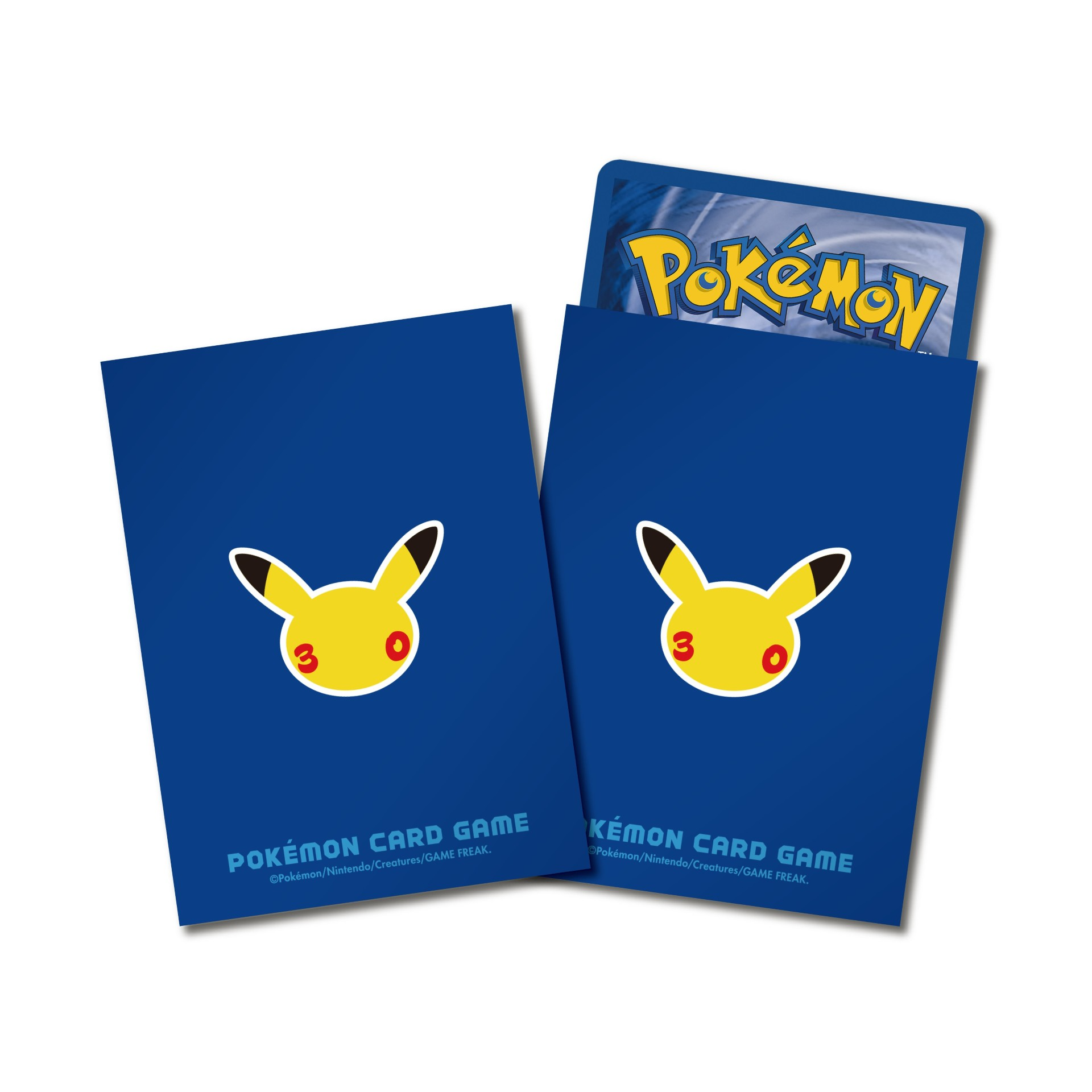 Pokemon PTCG 寶可夢造型卡套 30周年LOGO