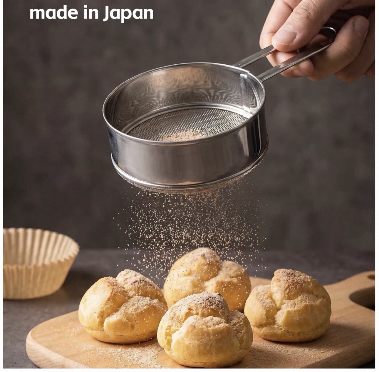 日本製迷你烘焙撒粉器