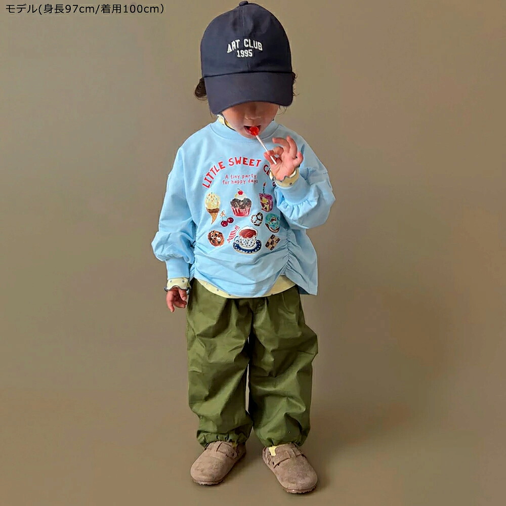 🆕【⭐訂購⭐】🌀 🇯🇵 日本直送 甜點圖案 趣味褶皺設計 抓絨衛衣［3款選］🌀 [ELJA-0027][261102]