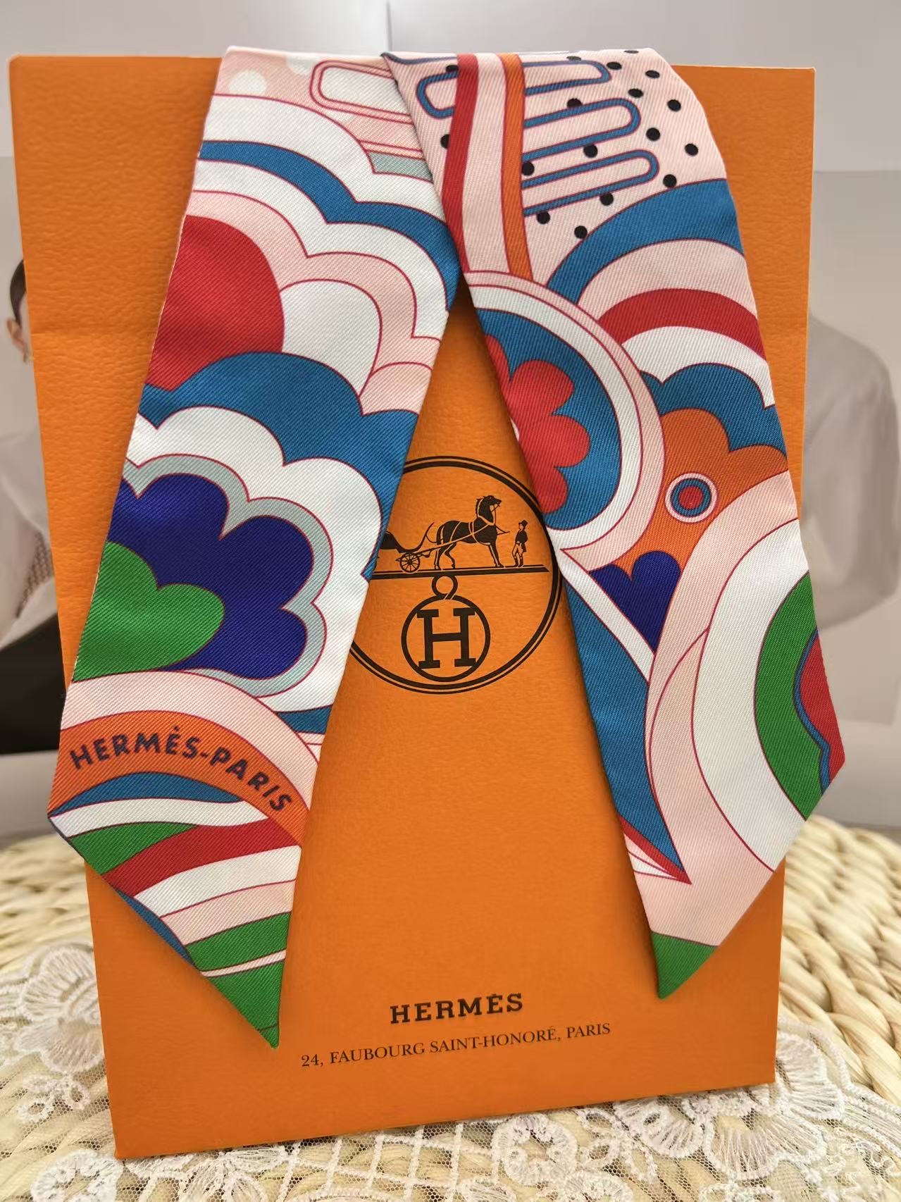 Hermès Faubourg Rainbow Twilly（閒置未使用）