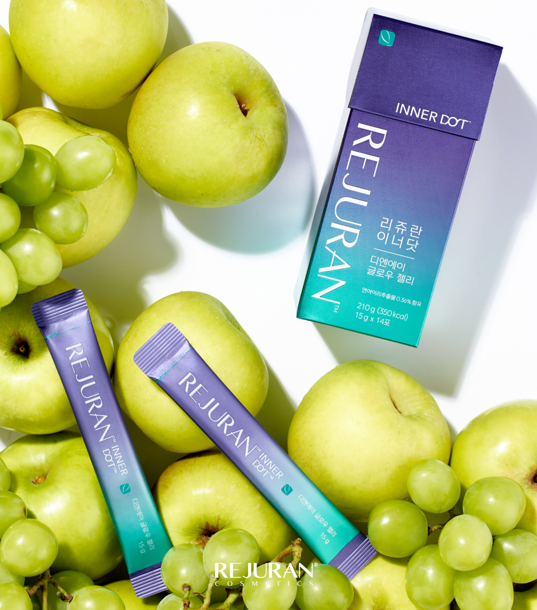 韓國 REJURAN 麗珠蘭 膠原蛋白果凍 14條/盒｜Inner Dot DNA Glow Jelly