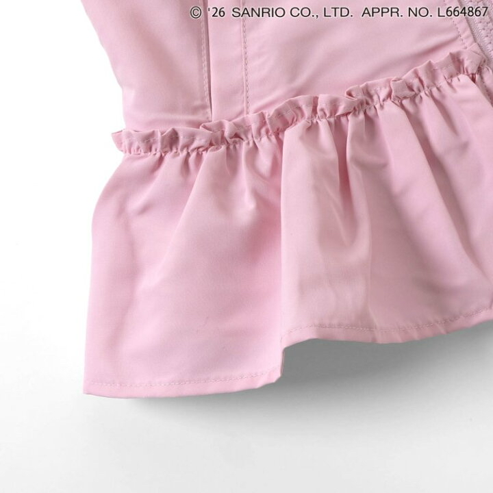 🇯🇵預訂 日本直送🇯🇵Apres les cours x Sanrio系列兩色絲帶愛心人物刺繡防風拉鍊外套