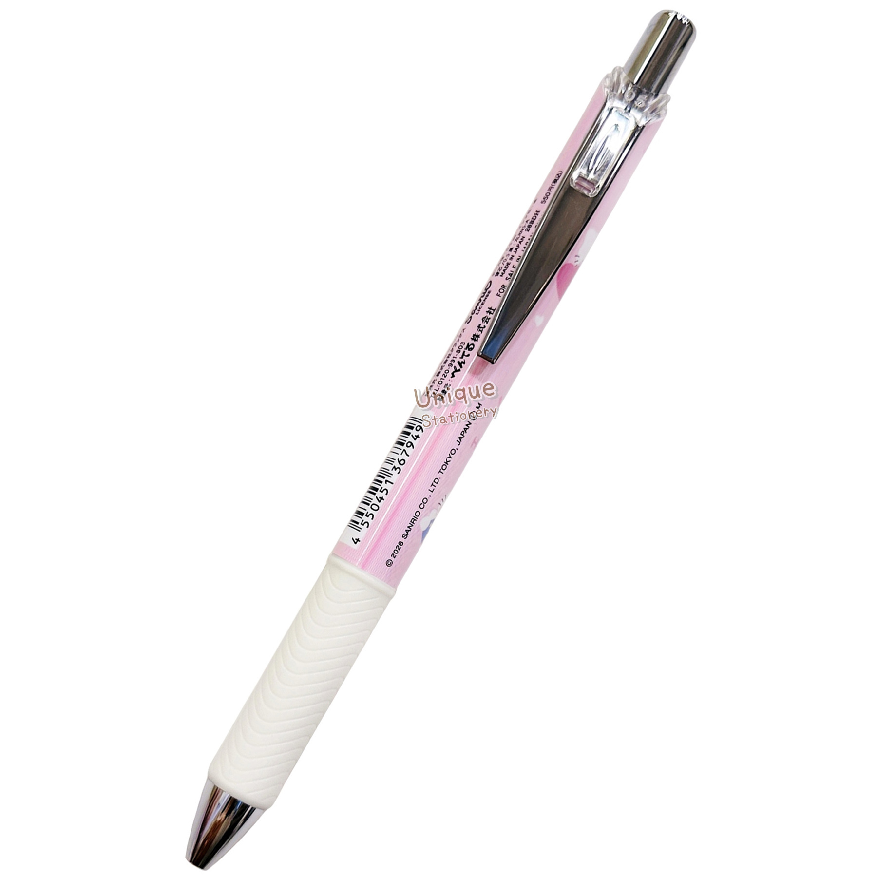 現貨｜Sanrio Hello Kitty 日本製 Pentel EnerGel 0.5mm 黑色 啫喱筆 (CR136794)