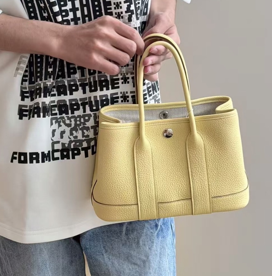 Hermes Neo Garden Party23 小雞黃閒置新💛