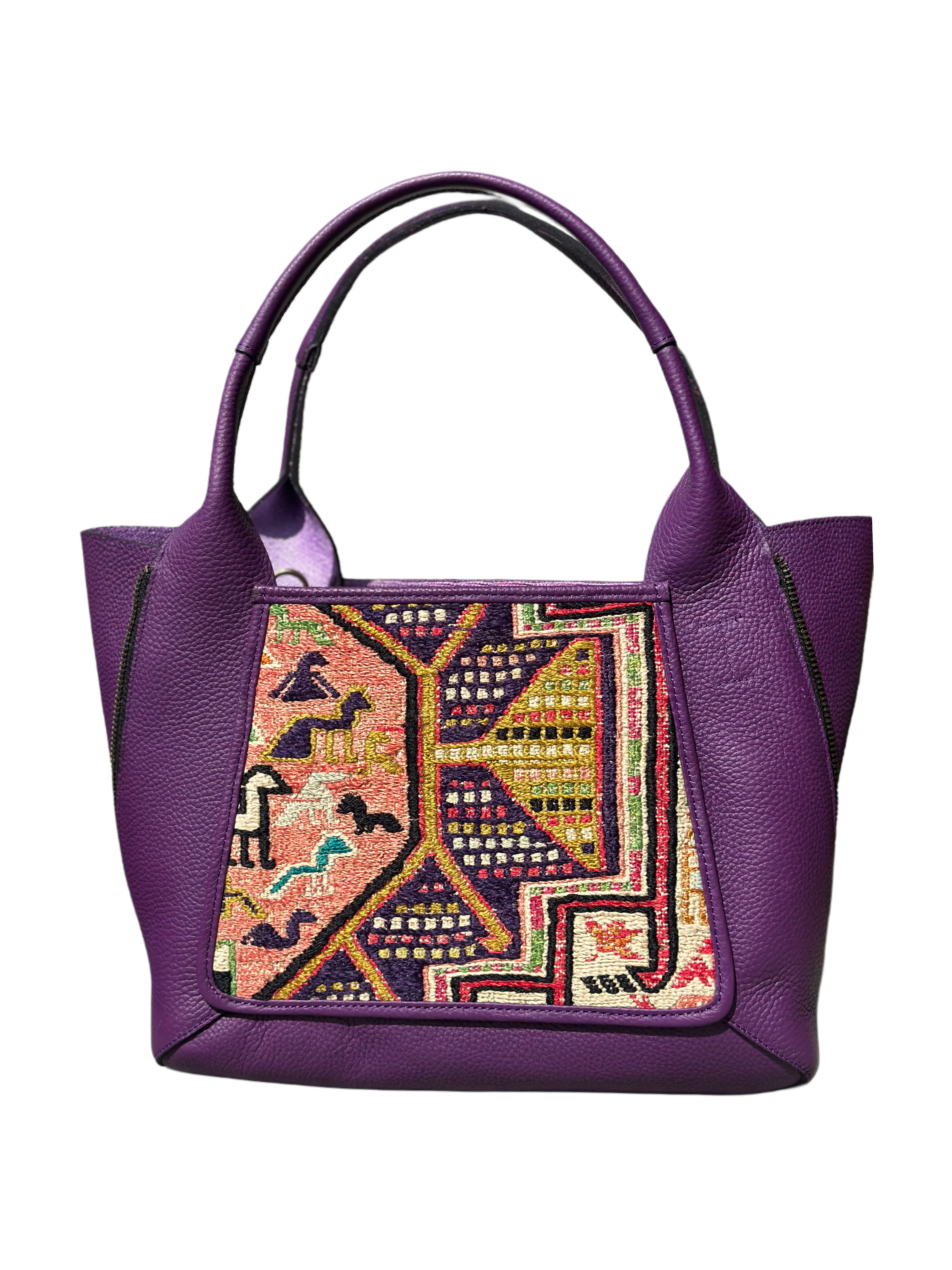 K3 土耳其真皮地氈手袋（紫色）