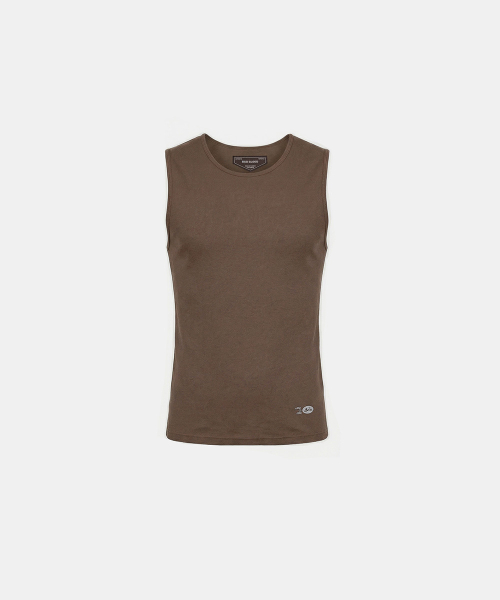 BS Cotton Jersey Classic Tank - Brown