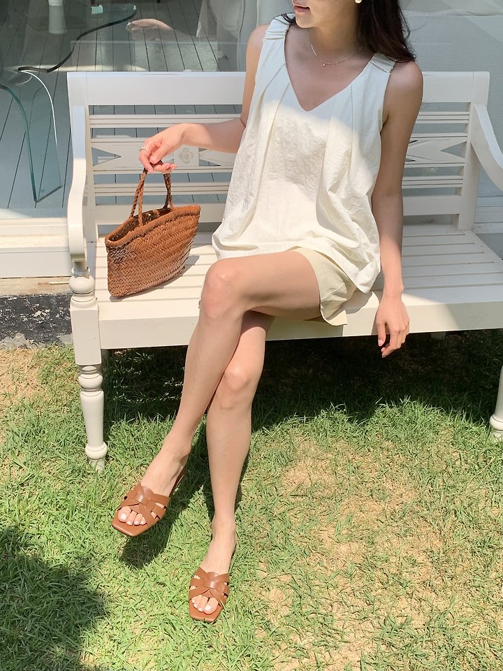 Knotted Strap Sandals (4 colors)