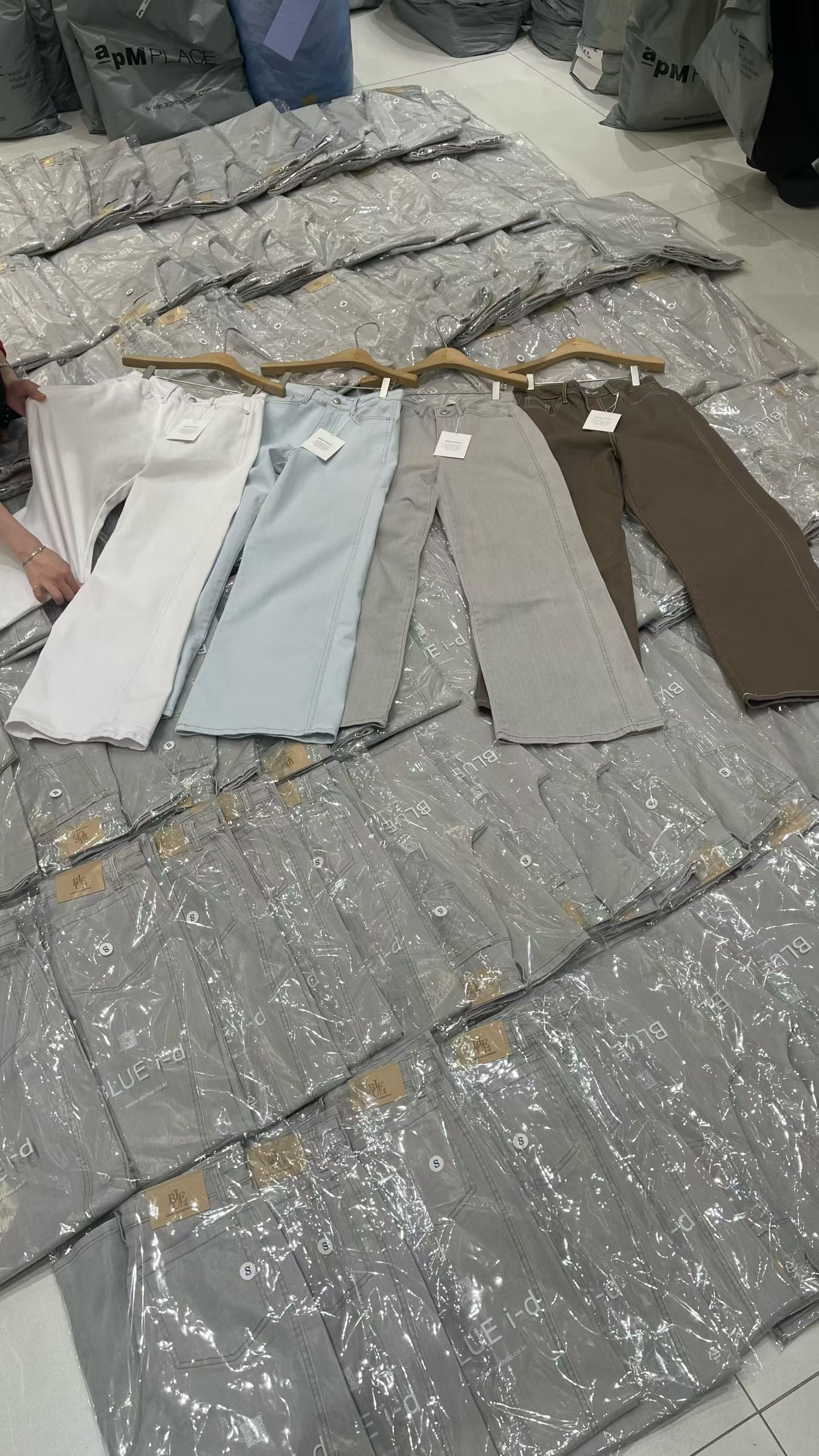 Summer elastic pants