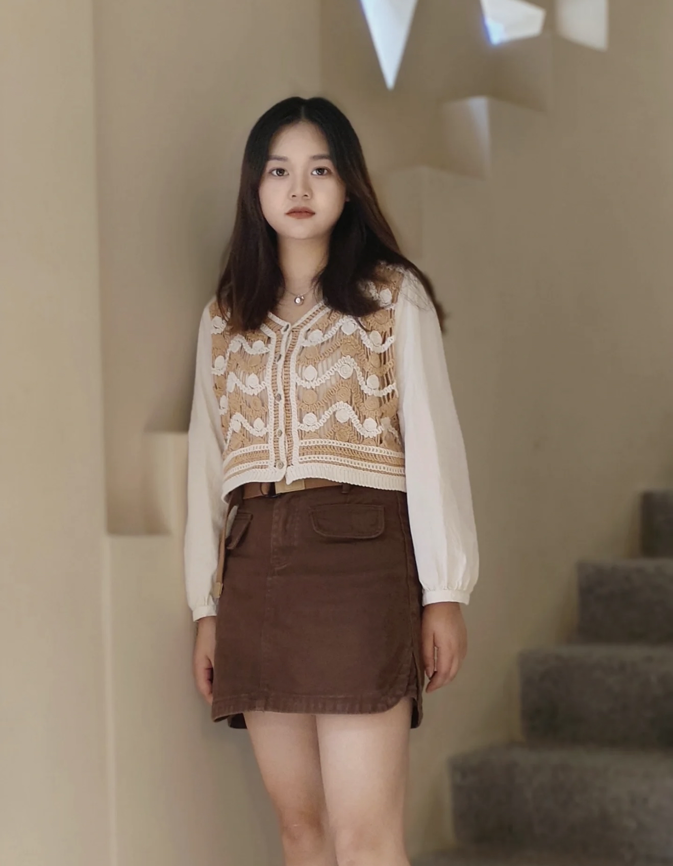 J10005工装半身短裙