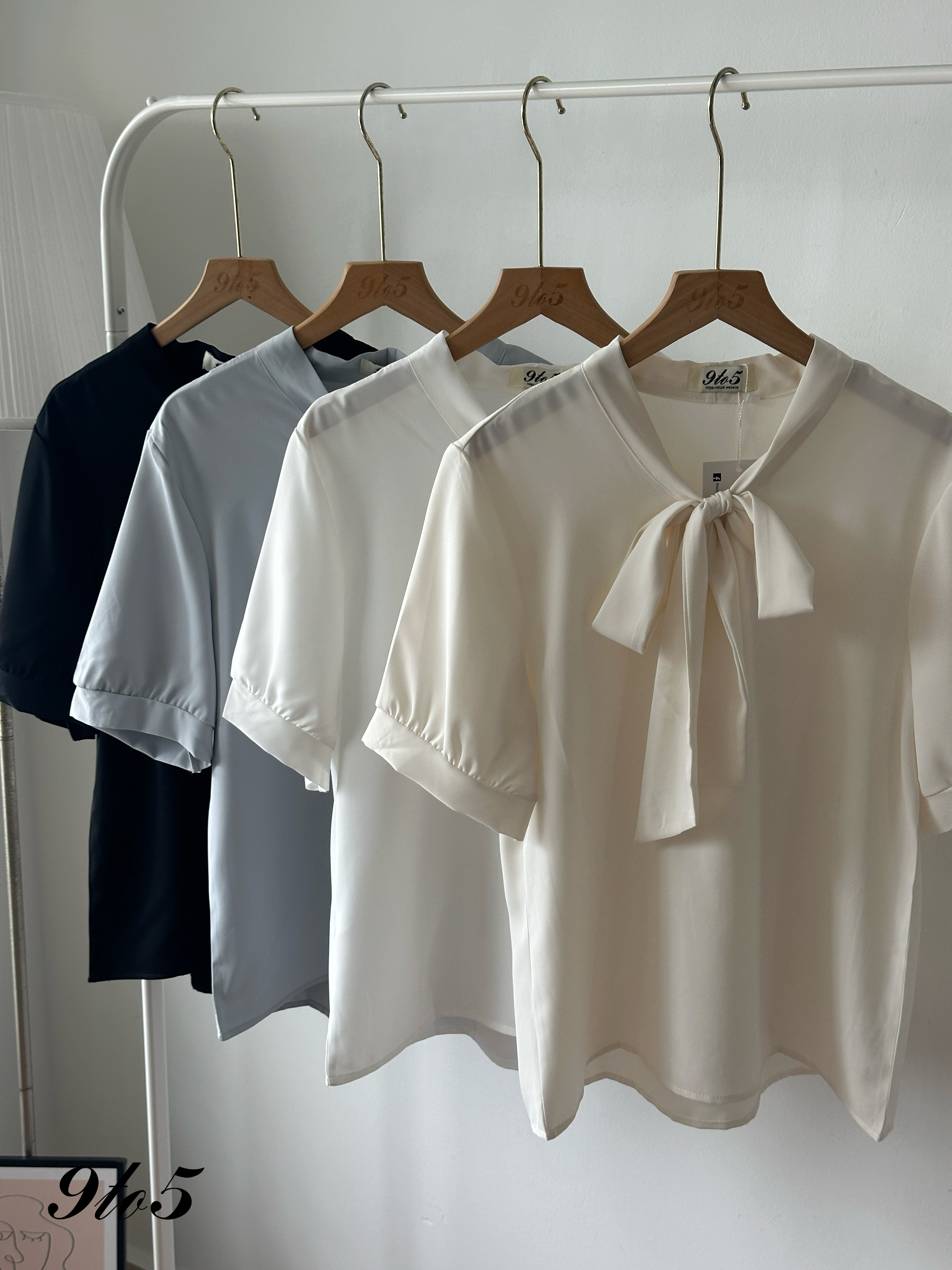 T4314 Bow-tie Shirt - 4 Colors 