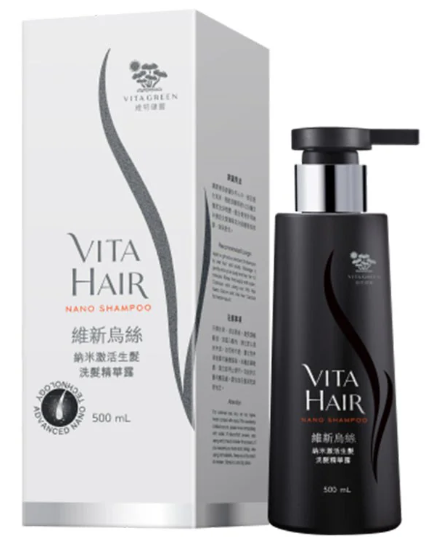 維新烏絲納米生髮洗髮露 500毫升