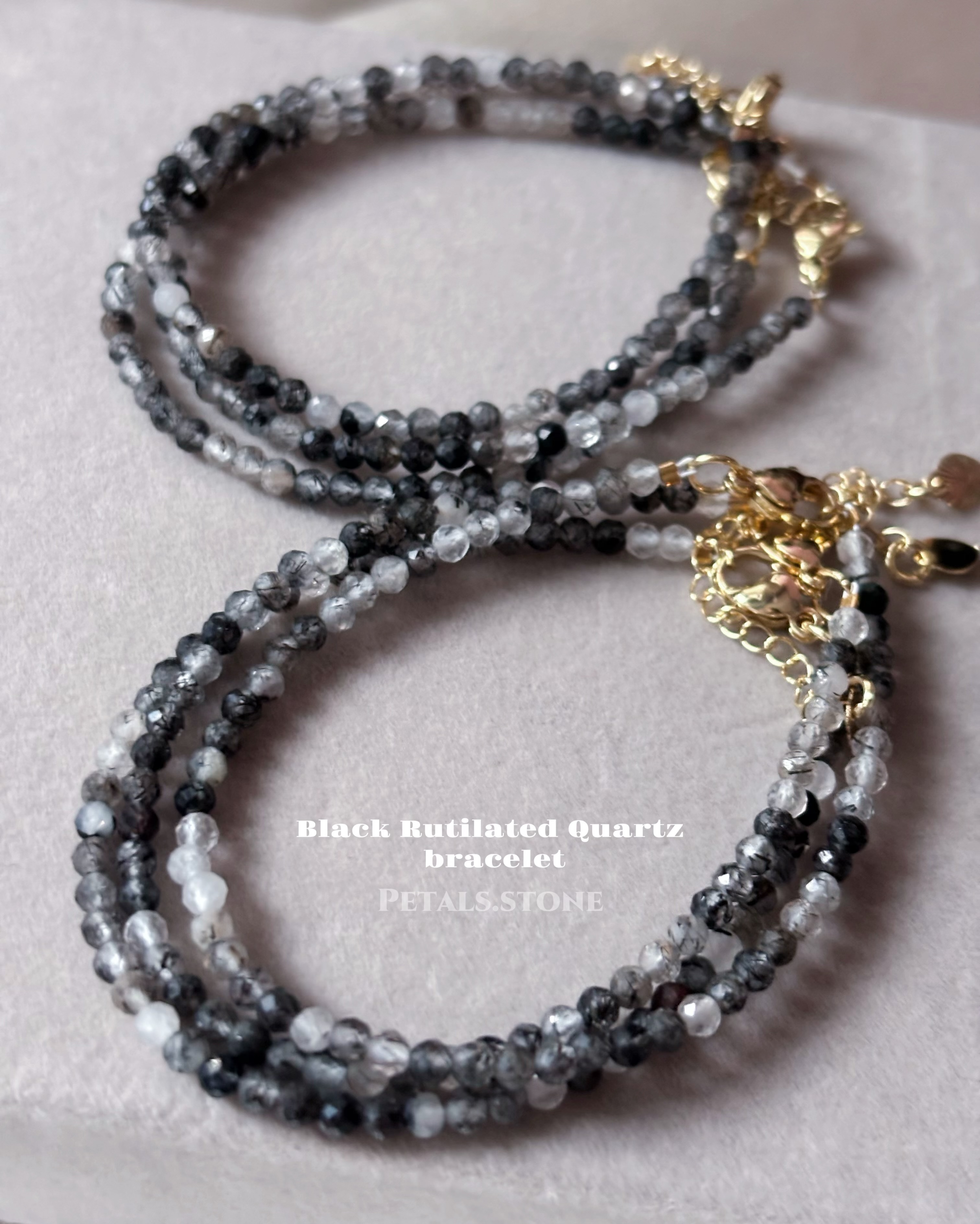 🖤Black Rutilated Quartz |  黑髮晶
