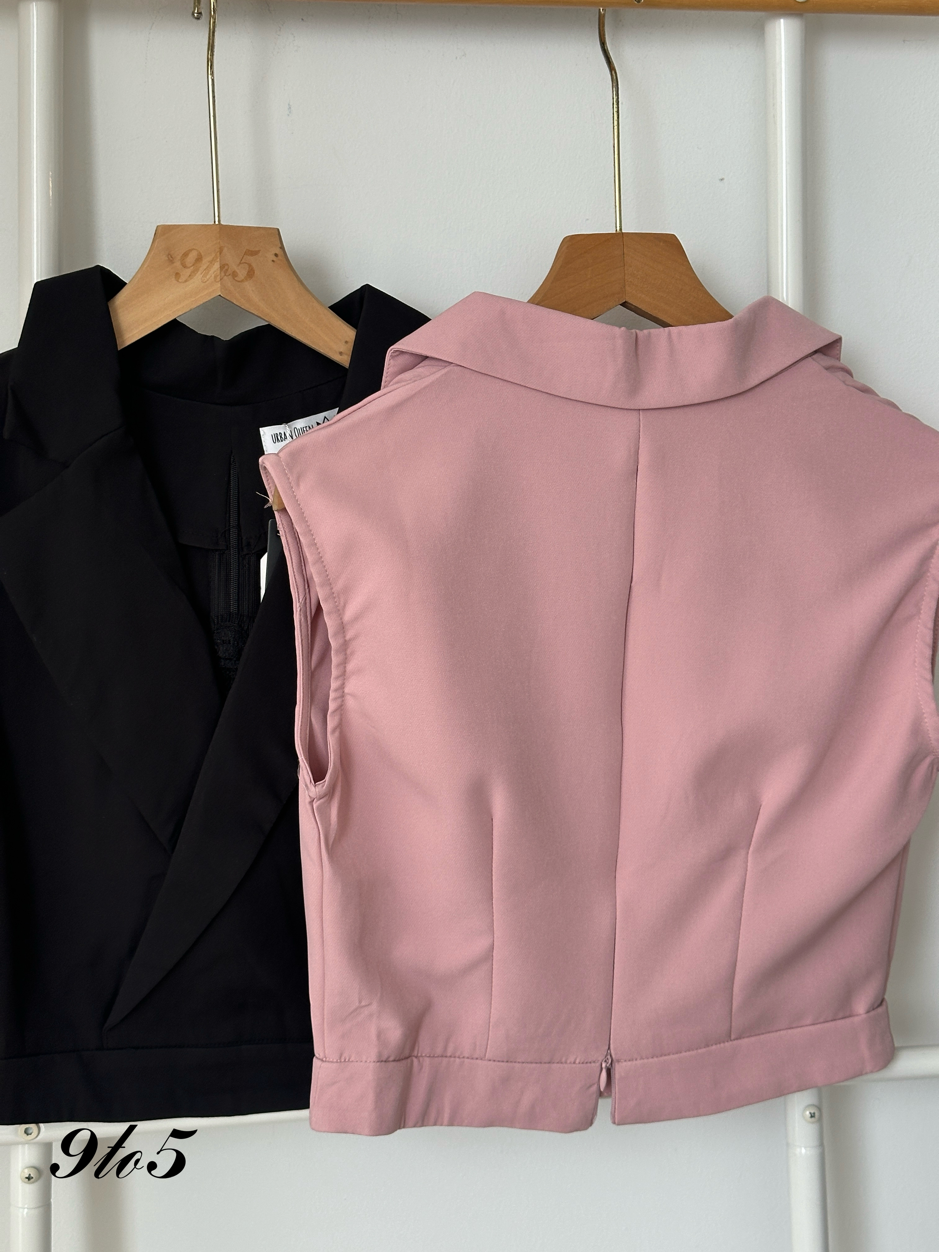 T3998 Cape Sleeve Crop Top - 3 Colors 